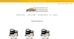 Desktop Screenshot of airdogdieselfuelsystems.com